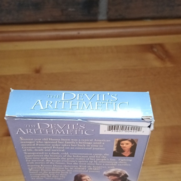 6/$15 The devil's arithmetic VHS videotape - Picture 5 of 7